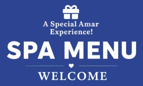 Spa Menu